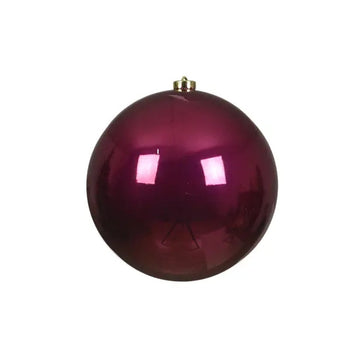 Oxblood Red Ball Ornament