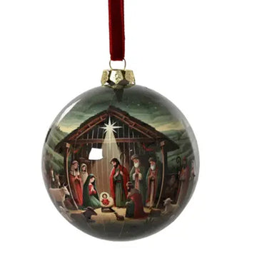 Holy Family Ball Ornament