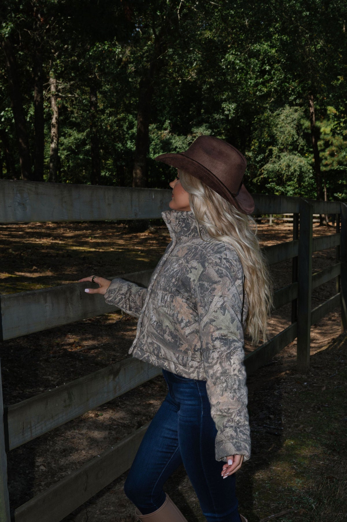 Camo Puffer Jacket