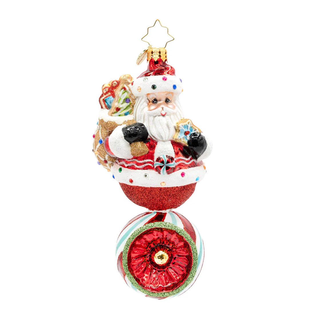 2026 Sweet Claus Reflector Ornament