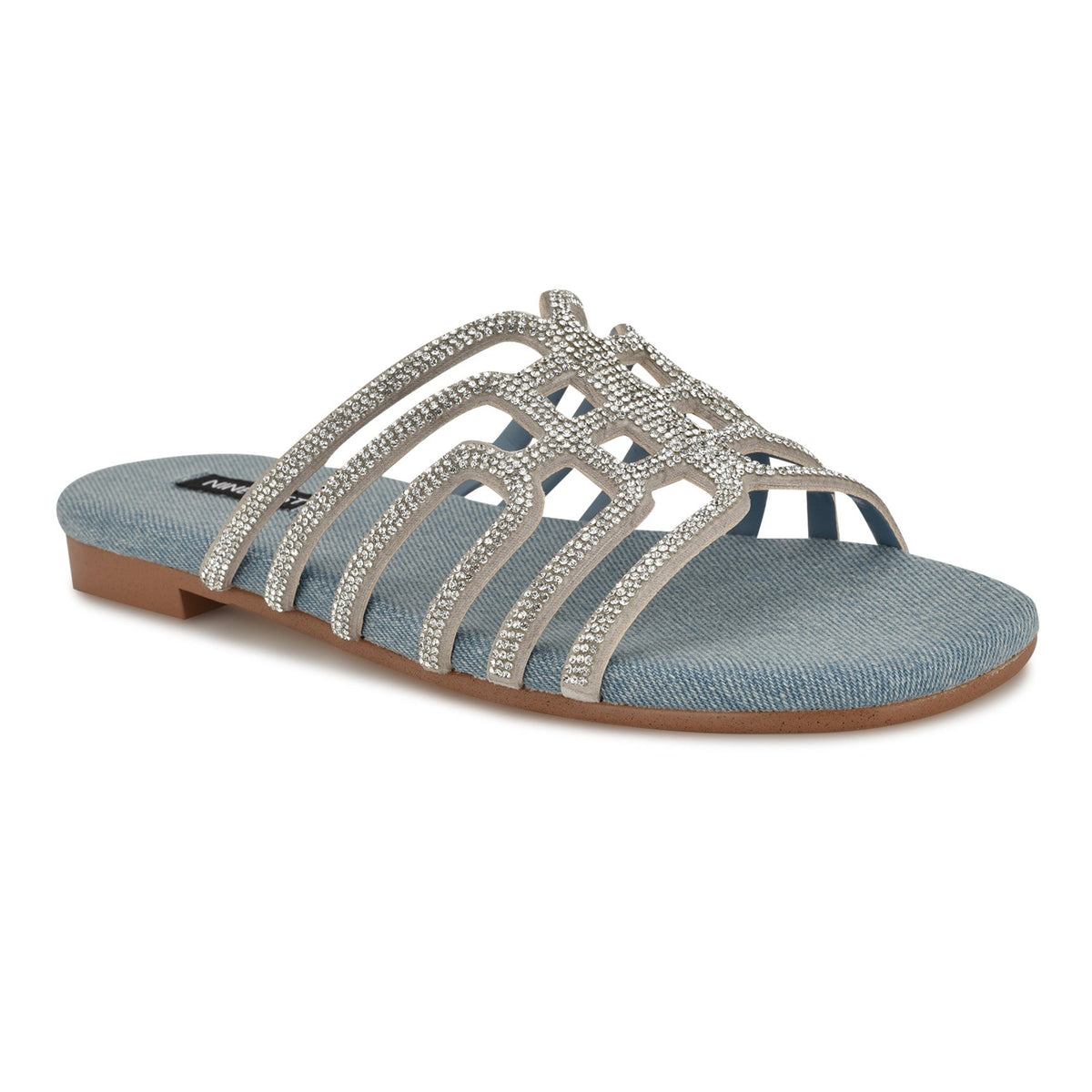 Timy Embellished Flat Sandals