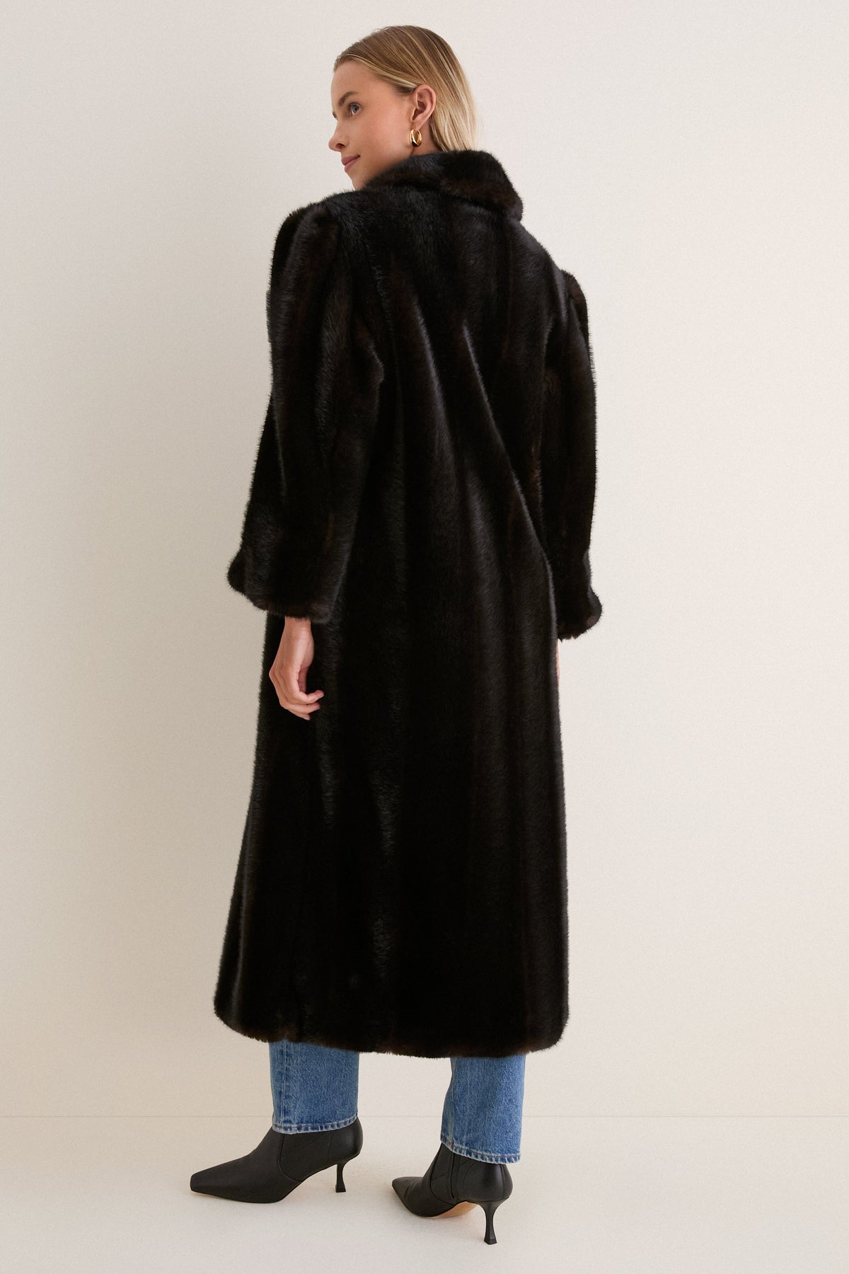 Brown Fur Carmella Coat