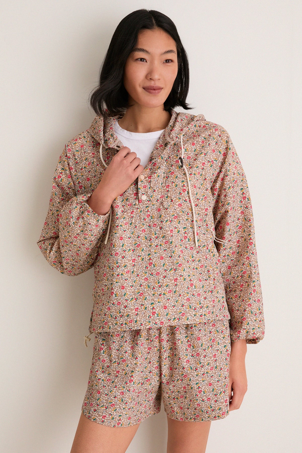 Sprouting Floral Trailhead Pullover