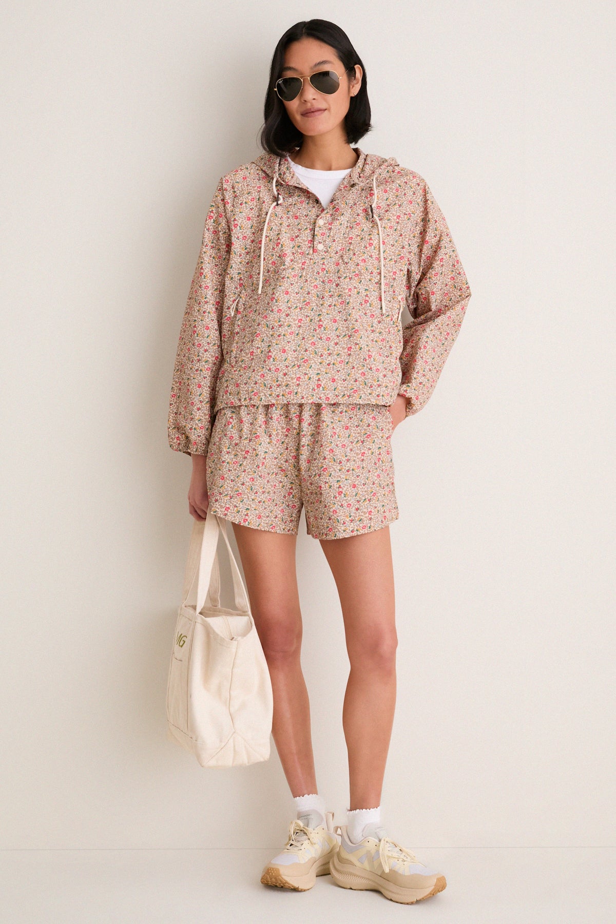 Sprouting Floral Trailhead Pullover