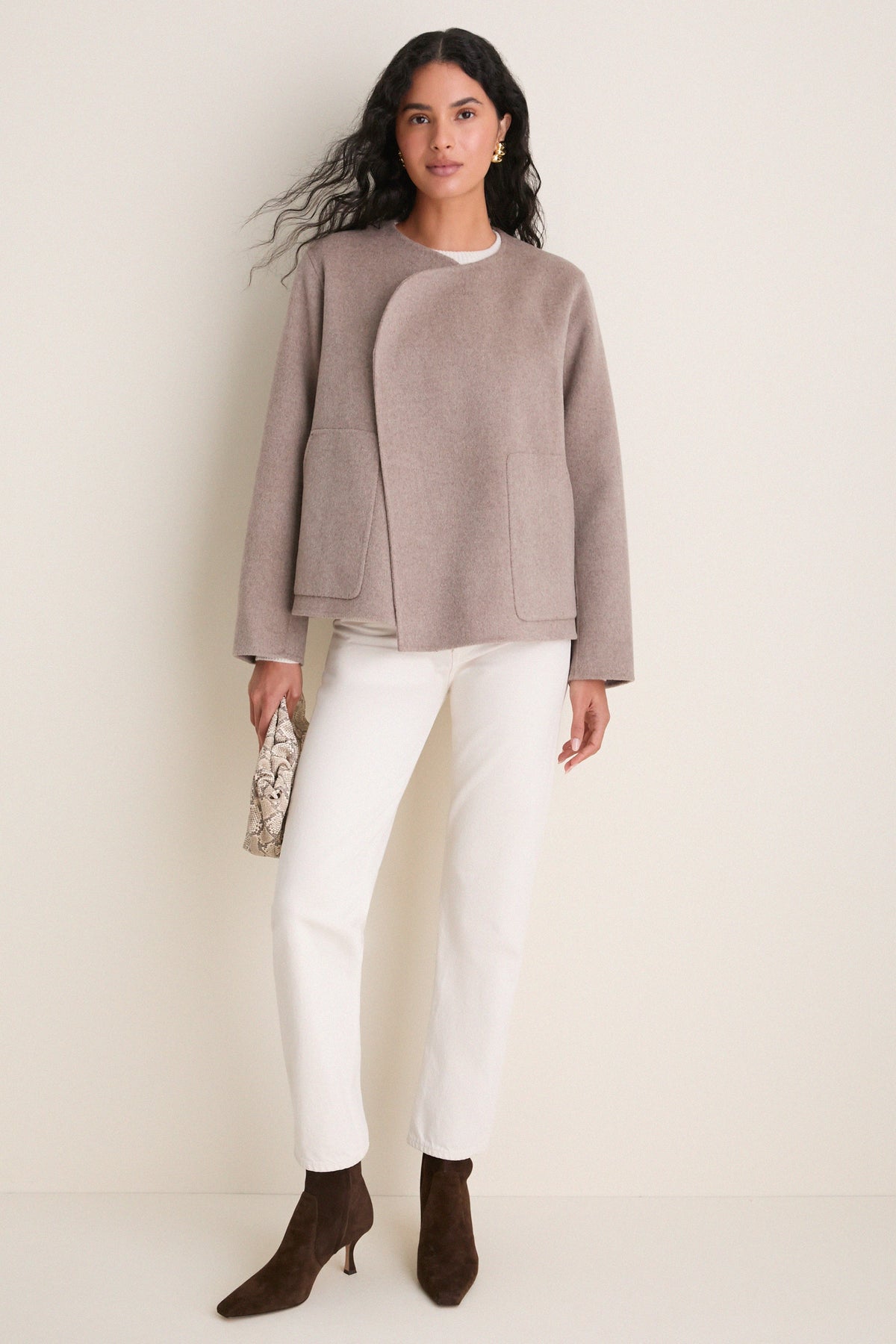Taupe Chann Coat