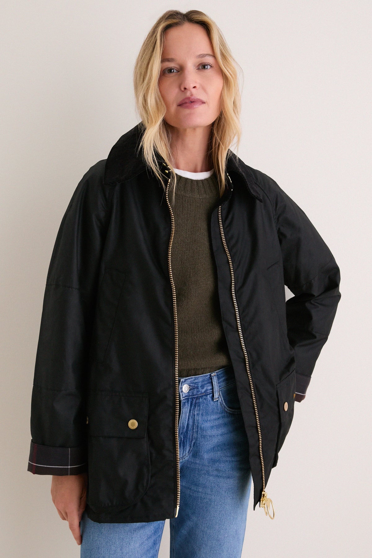 Black Allerston Wax Jacket