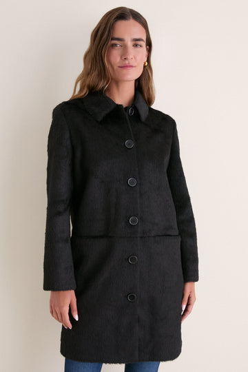 Black Pony Hair Laurence Jacket