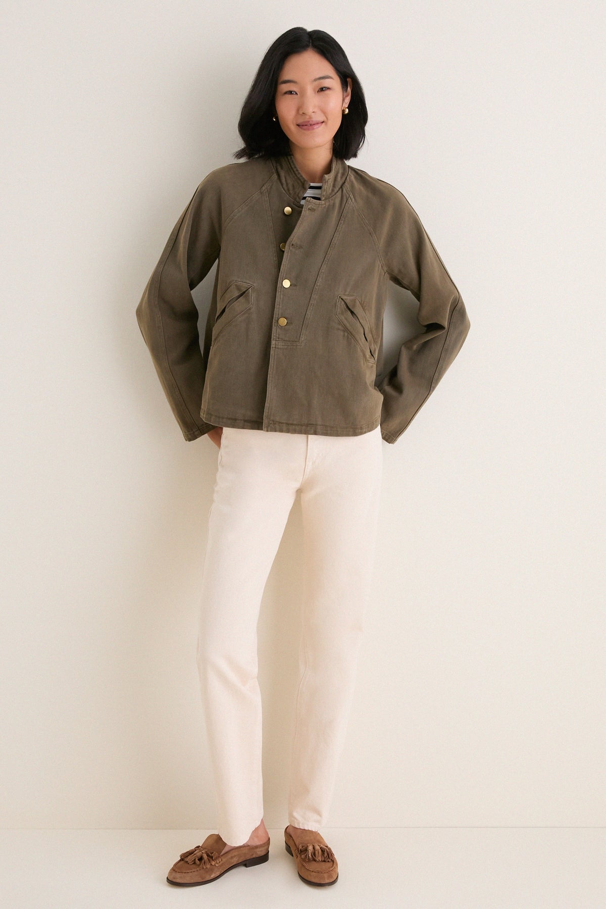 Washed Olive Ripley Jacket