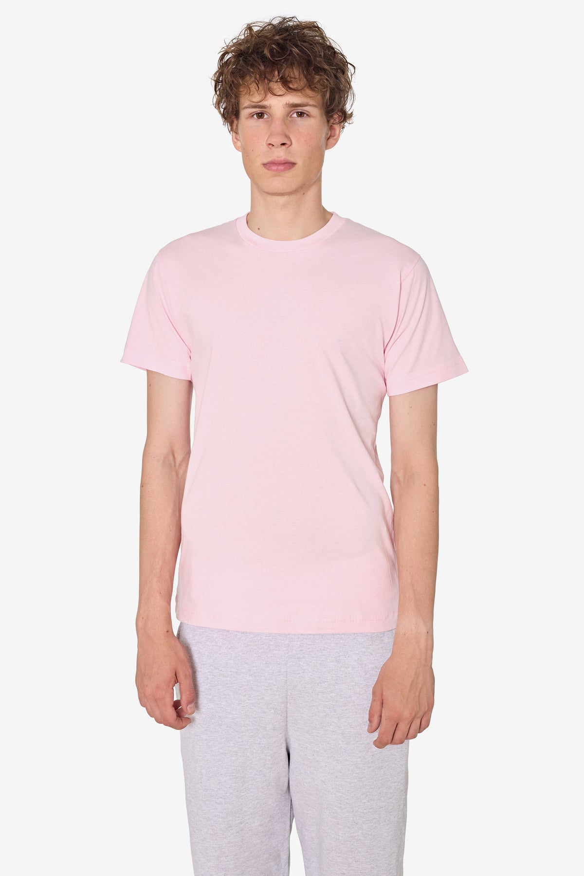 20001 - Fine Jersey Crew Neck T-Shirt