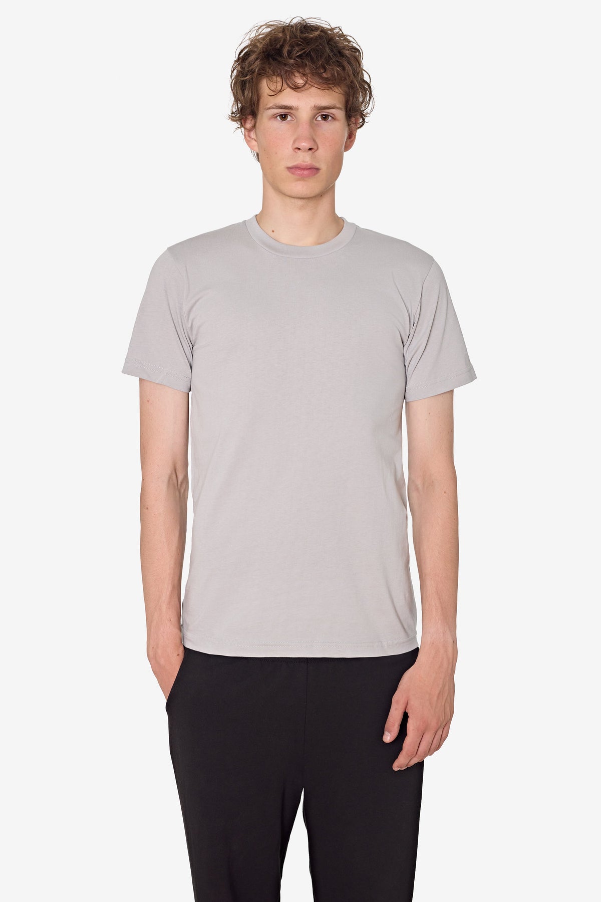 20001 - Fine Jersey Crew Neck T-Shirt