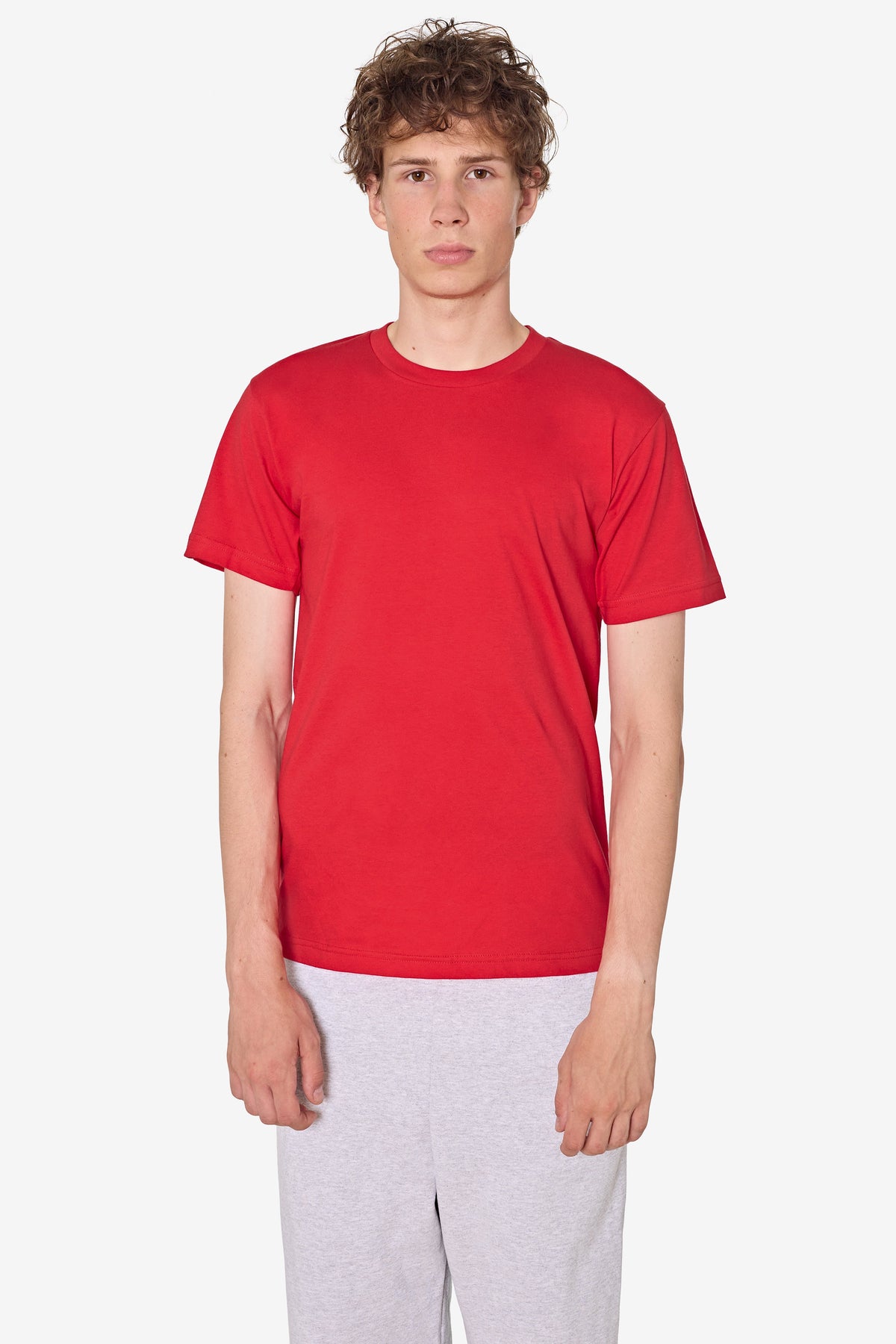 20001 - Fine Jersey Crew Neck T-Shirt