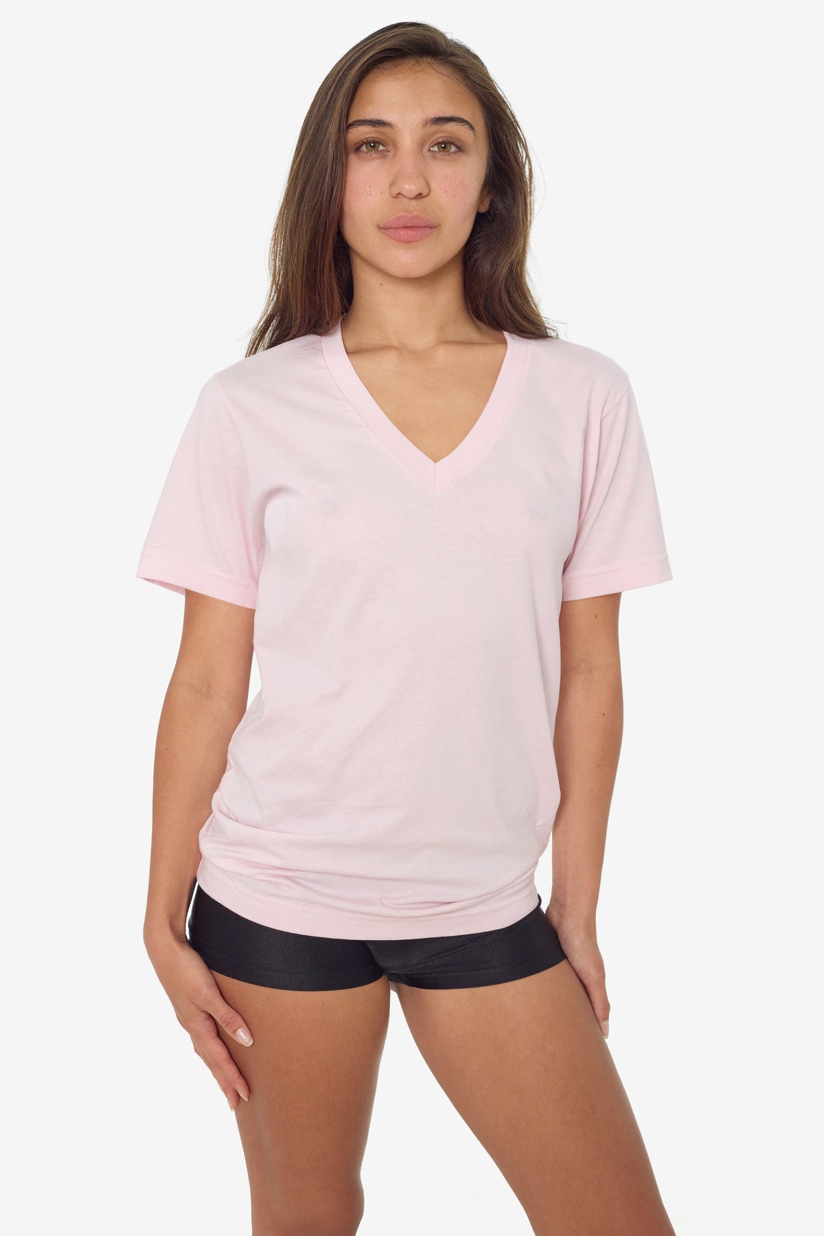 24056 - Fine Jersey V-Neck T-Shirt