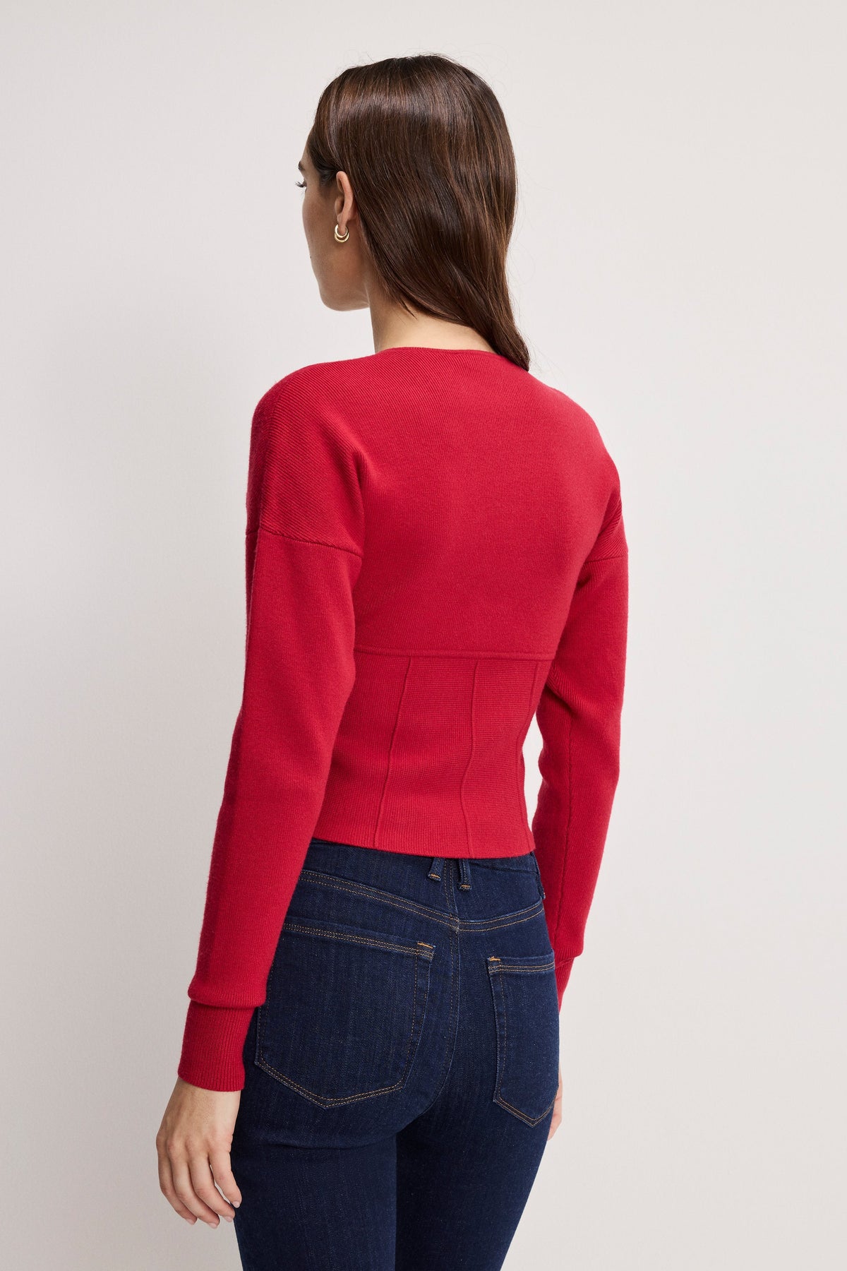 BUSTIER SWEATER | RUBY