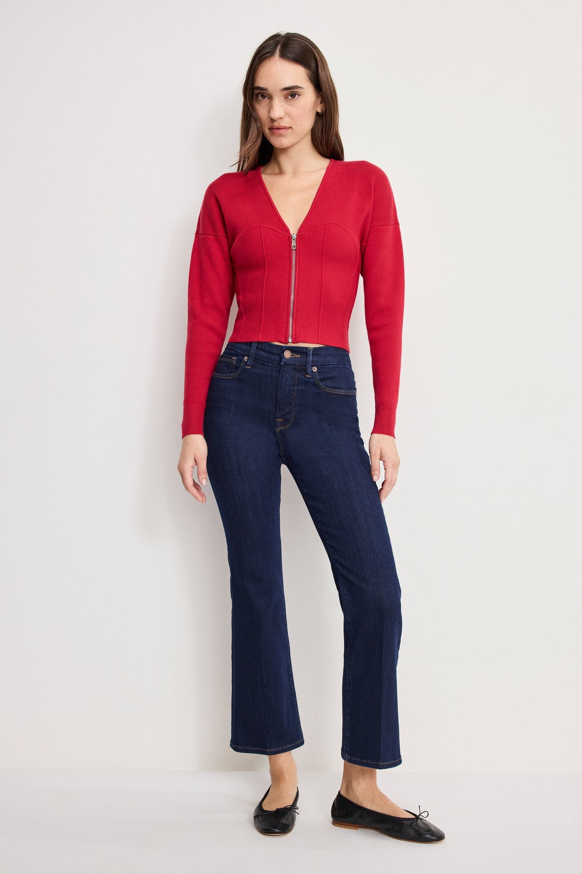 BUSTIER SWEATER | RUBY