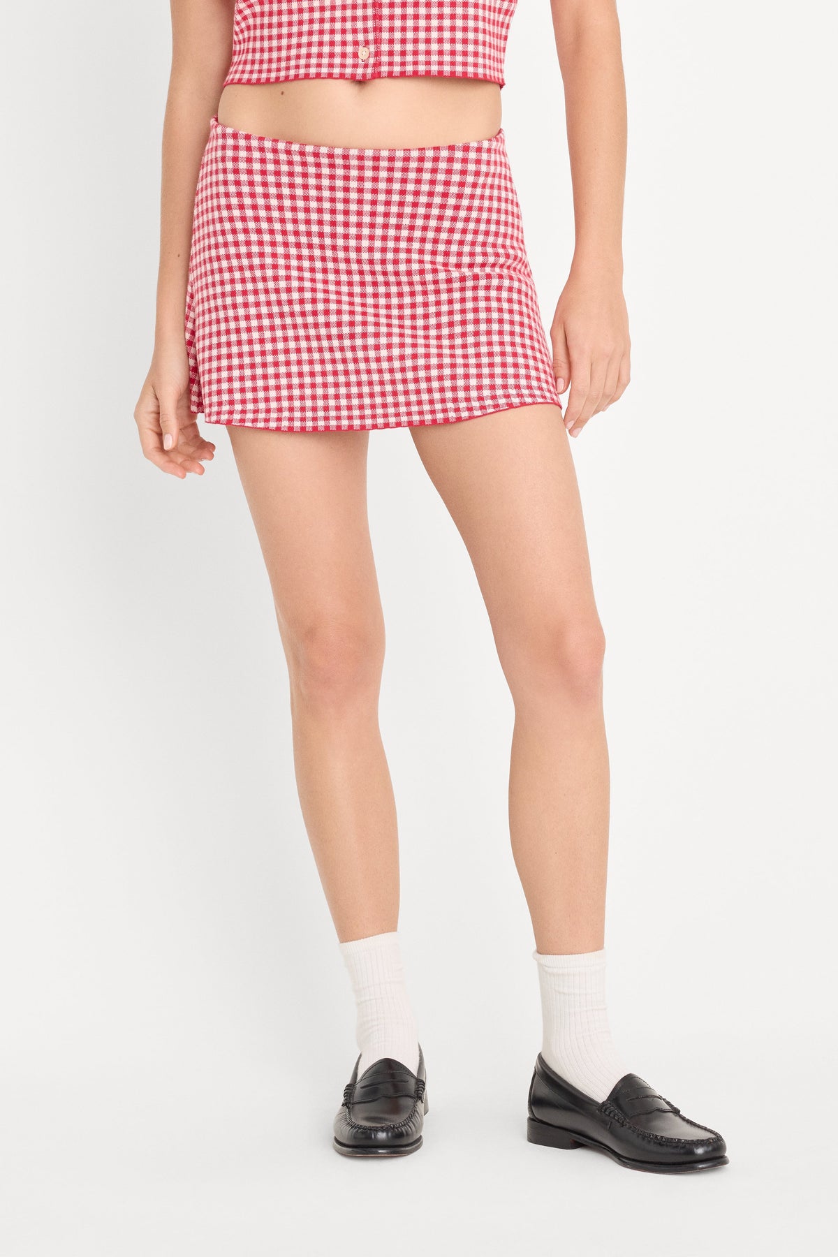 THE KEEPSAKE SKORT | CHERRY GINGHAM