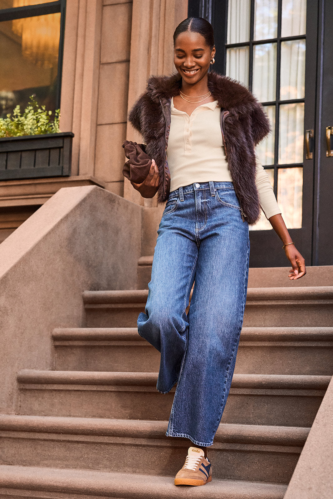 Silky Fur Vest