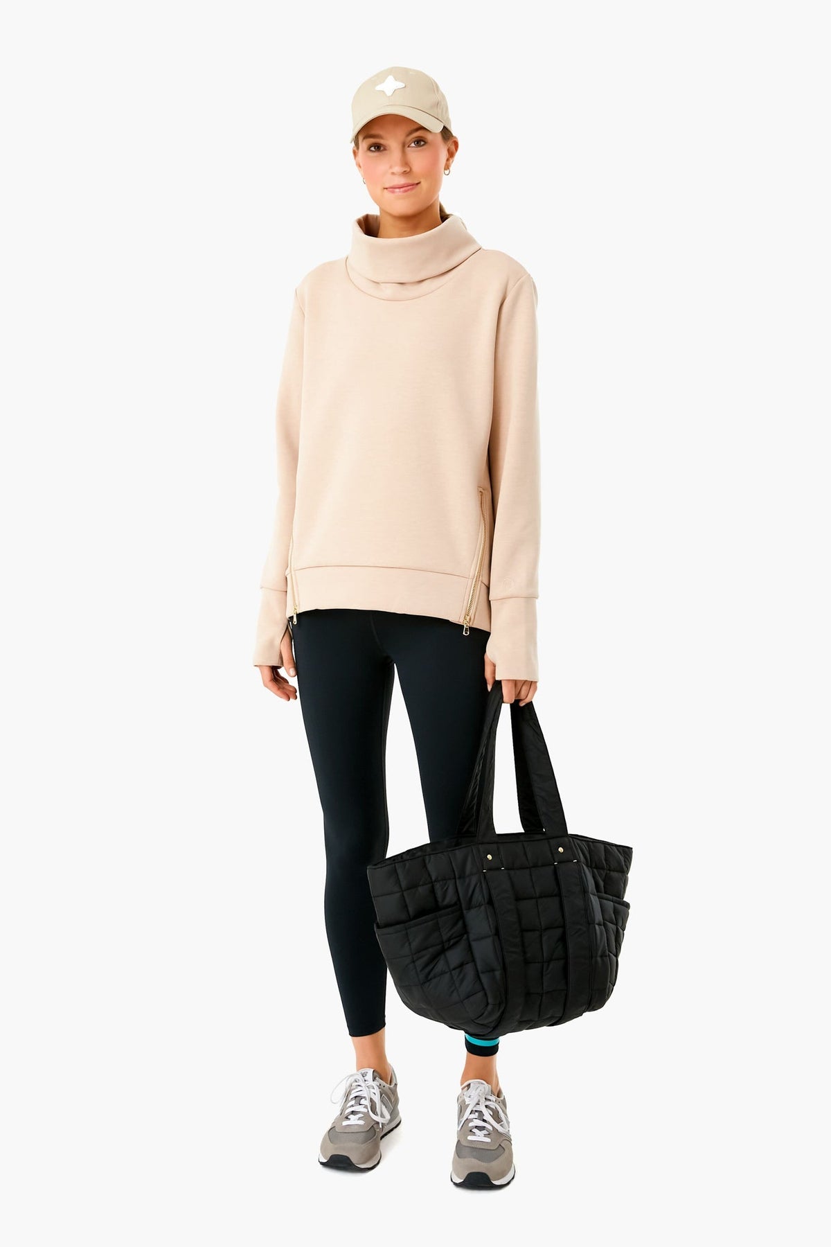 Heather Camel Everyday Pullover