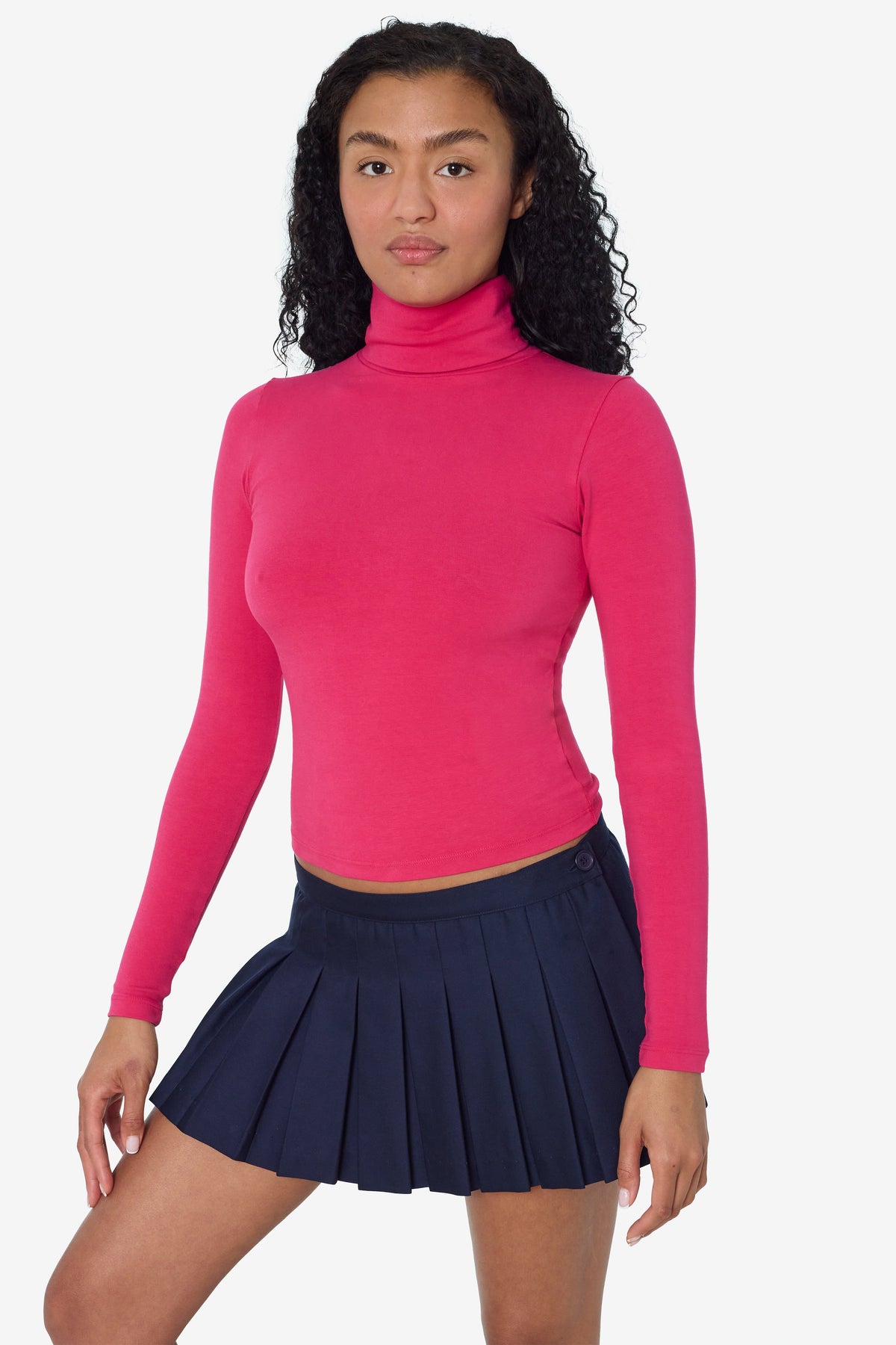 8306GD - Cotton Spandex Garment Dye Turtleneck
