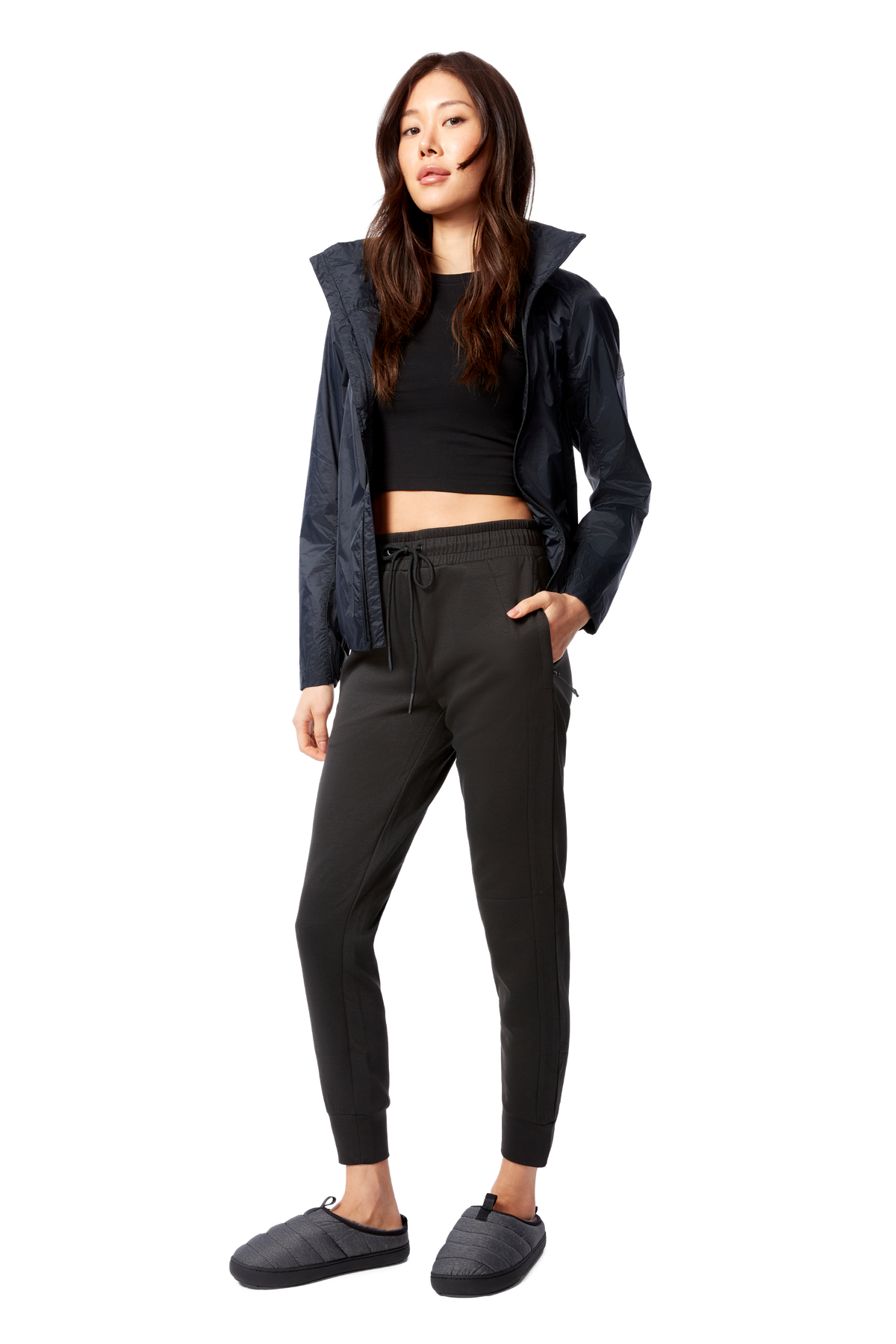 LUNA | WOMEN'S JOGGER PANTS, BLACK