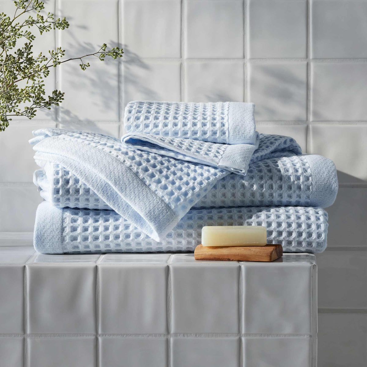Dreamweave Waffle Bath Sheets Set of 2 - Last Call