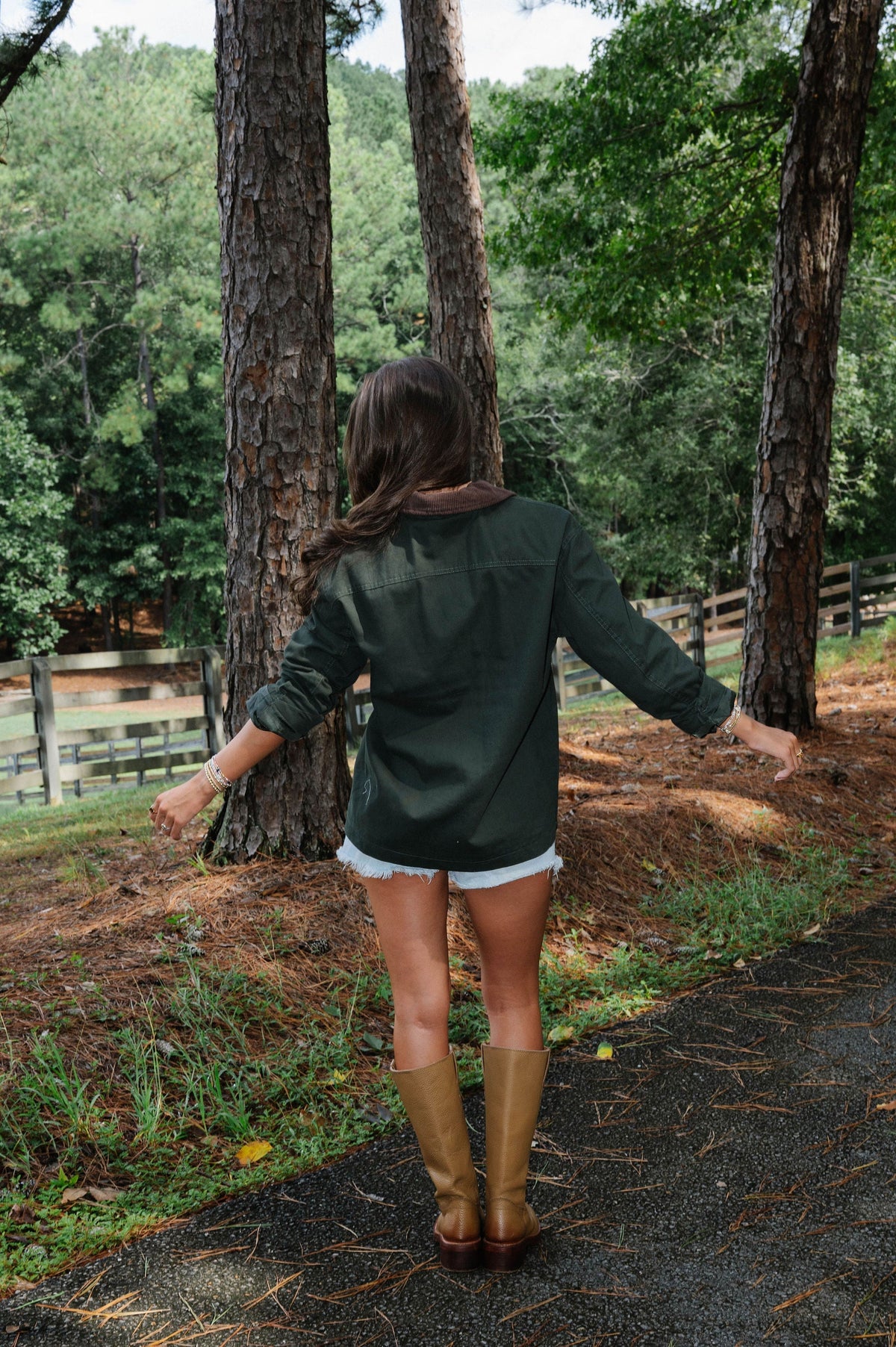 Martingale Jacket-Pine