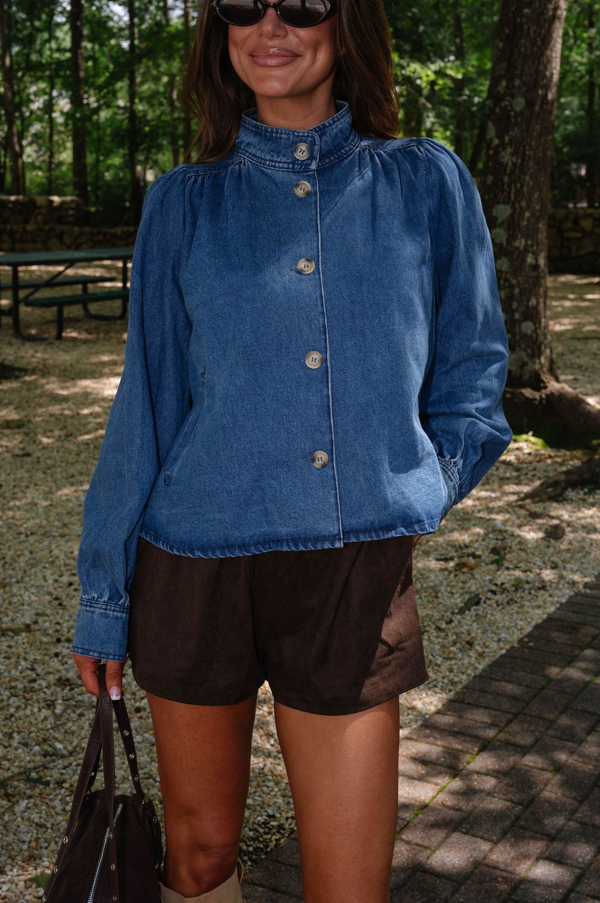 Hardy Button Up Denim Jacket