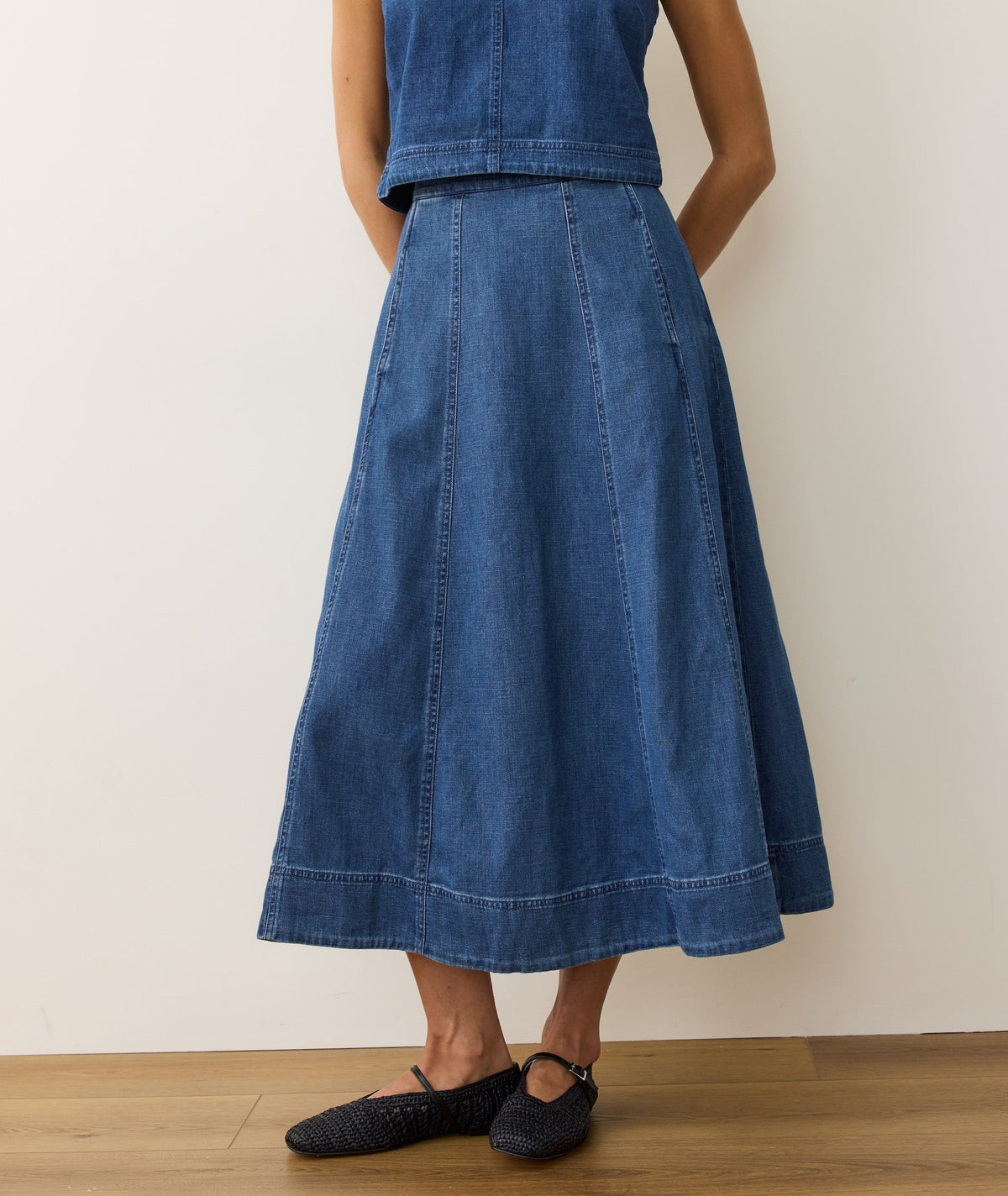 Lainey Denim Skirt
