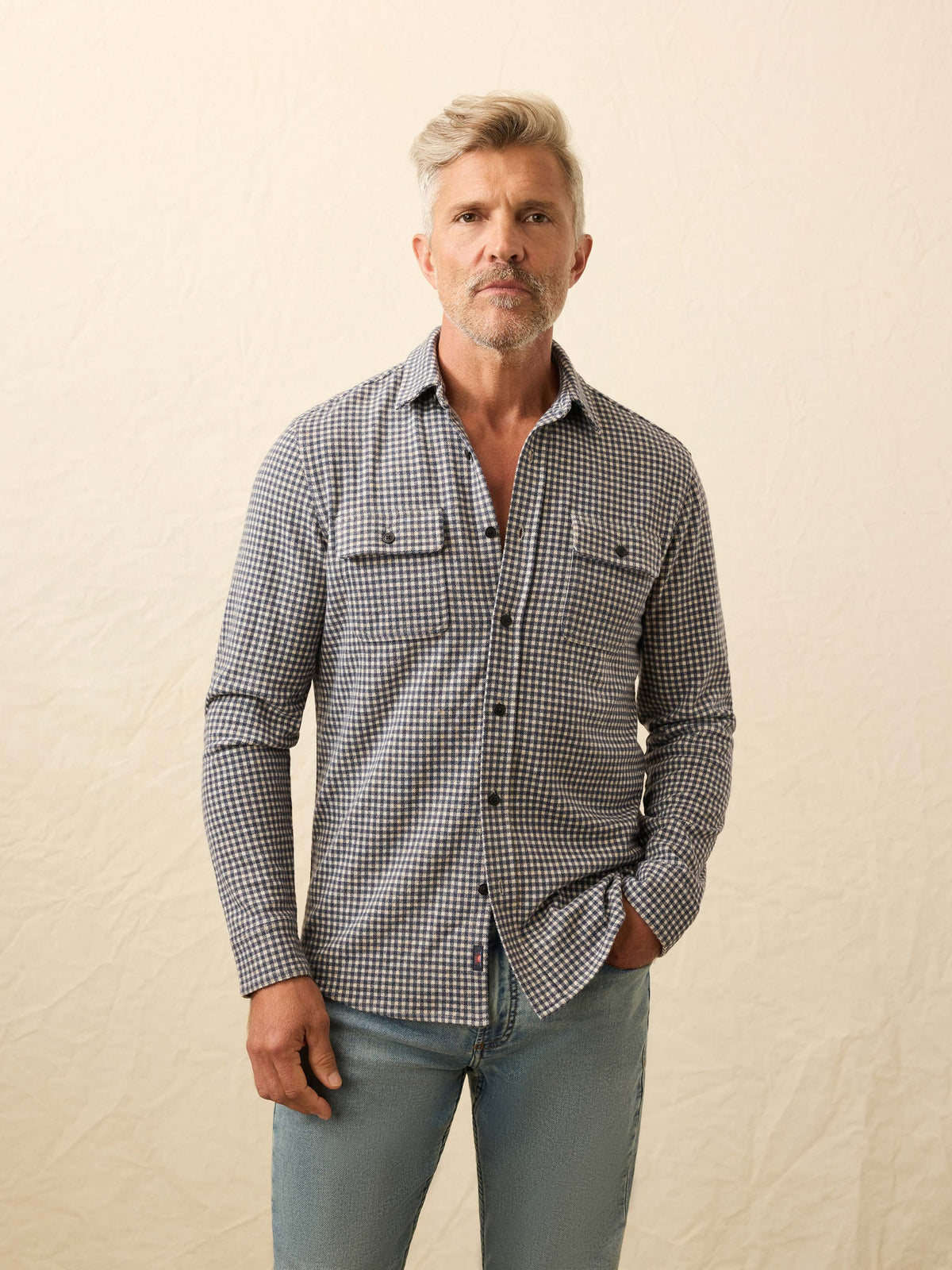 Legend Sweater Shirt - Encinitas Gingham