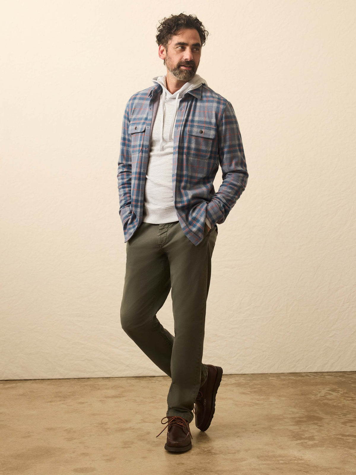 Legend Sweater Shirt - Three Lakes Plaid
