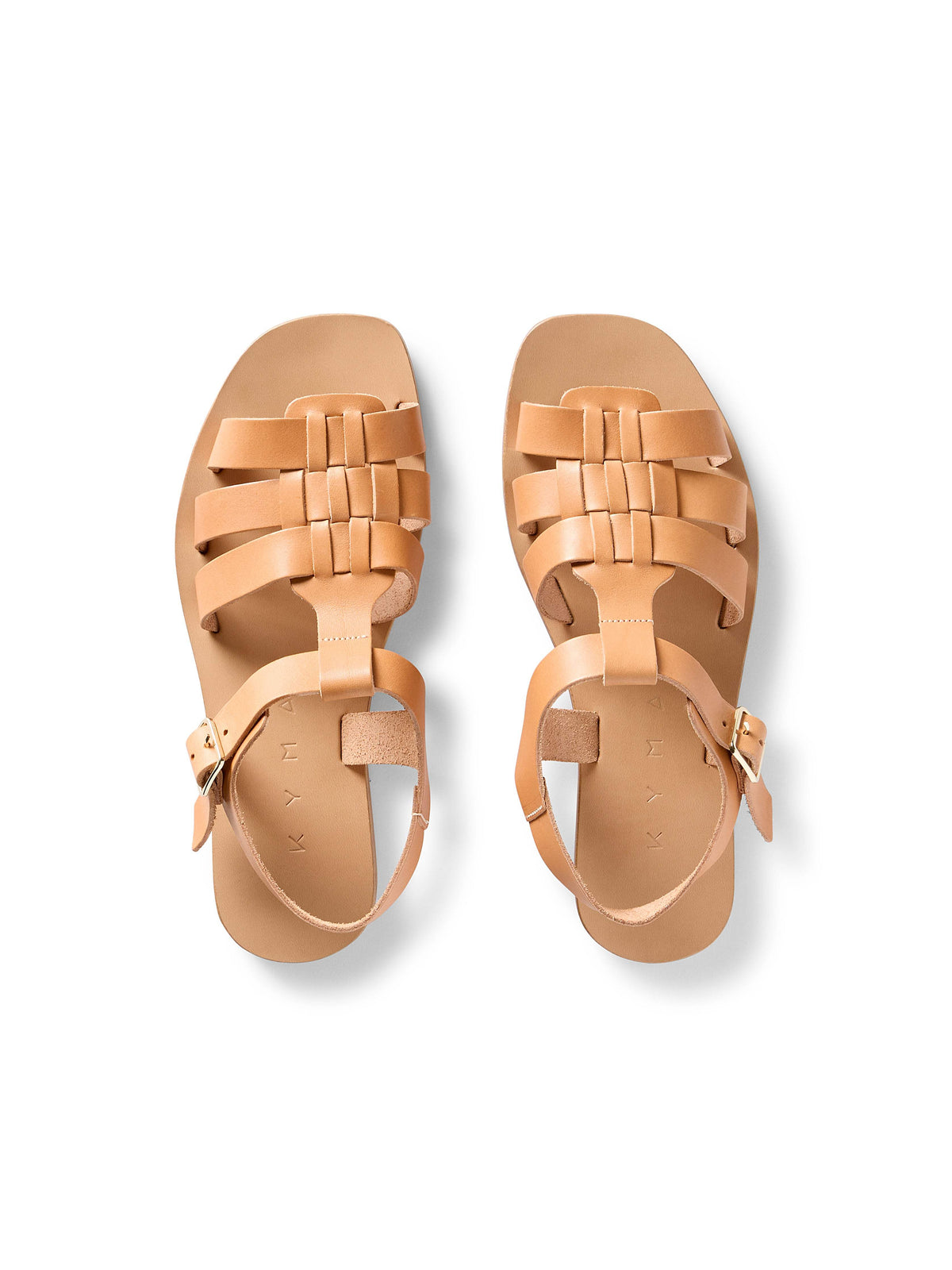 Kyma Kea Square Sandal - Natural