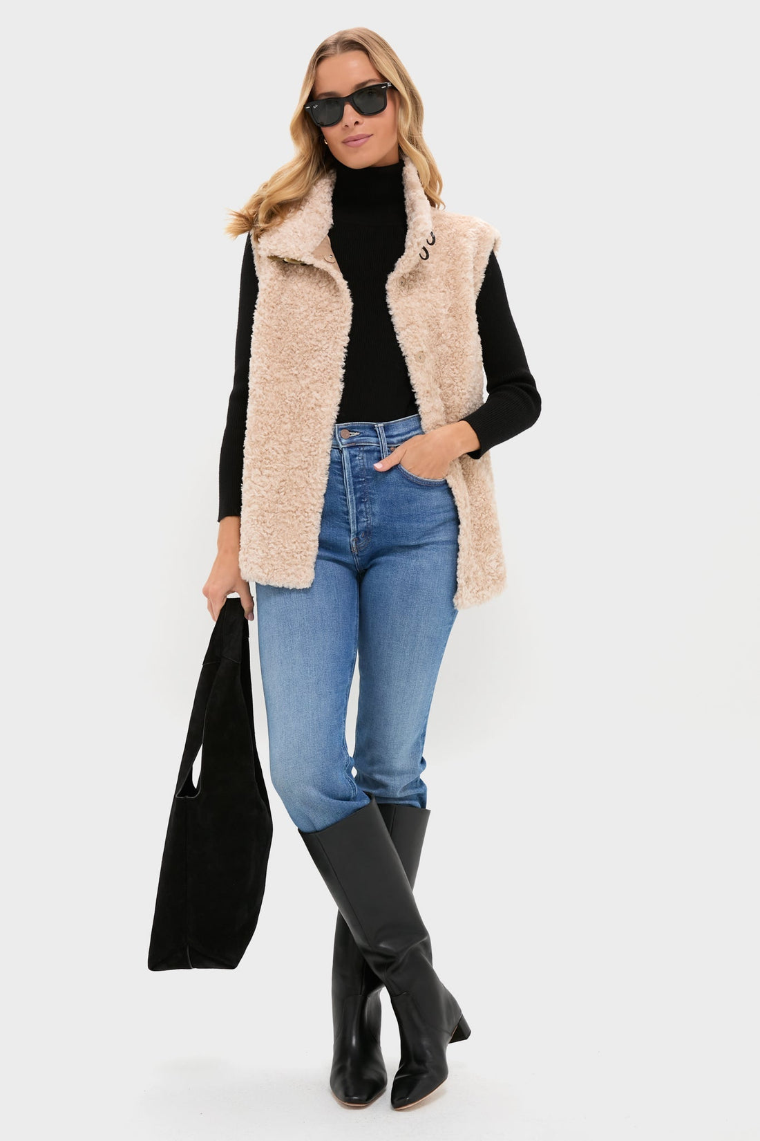 Tan Sherpa Wilson Vest