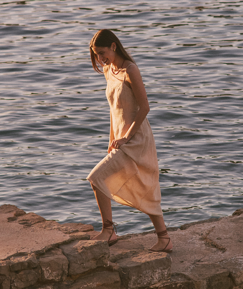 Lucia Linen Dress