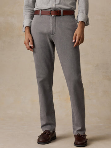 Stretch Terry Trouser - Steel Grey
