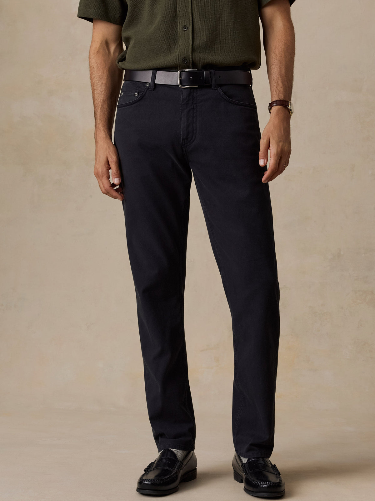 Reserve Twill 5-Pocket Pant - Ridge Black