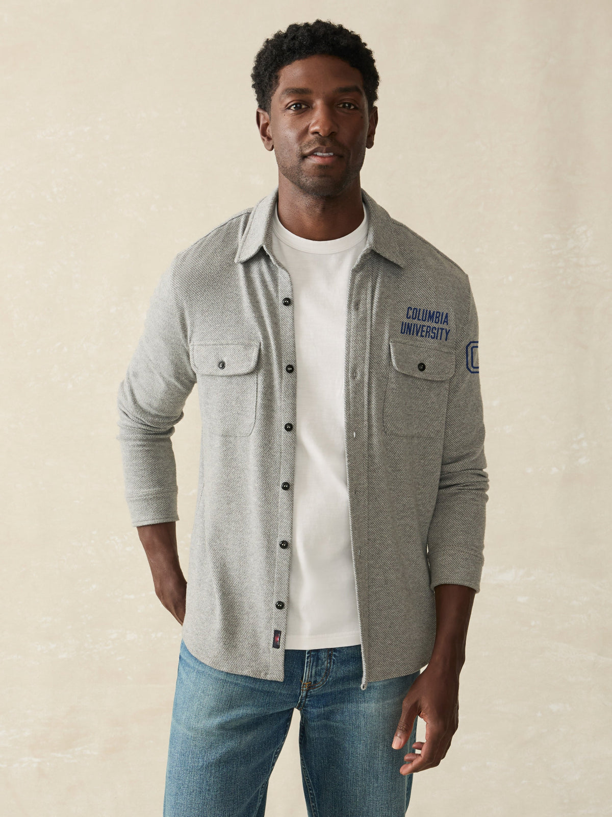 Columbia Legend Sweater Shirt - Fossil Grey Twill