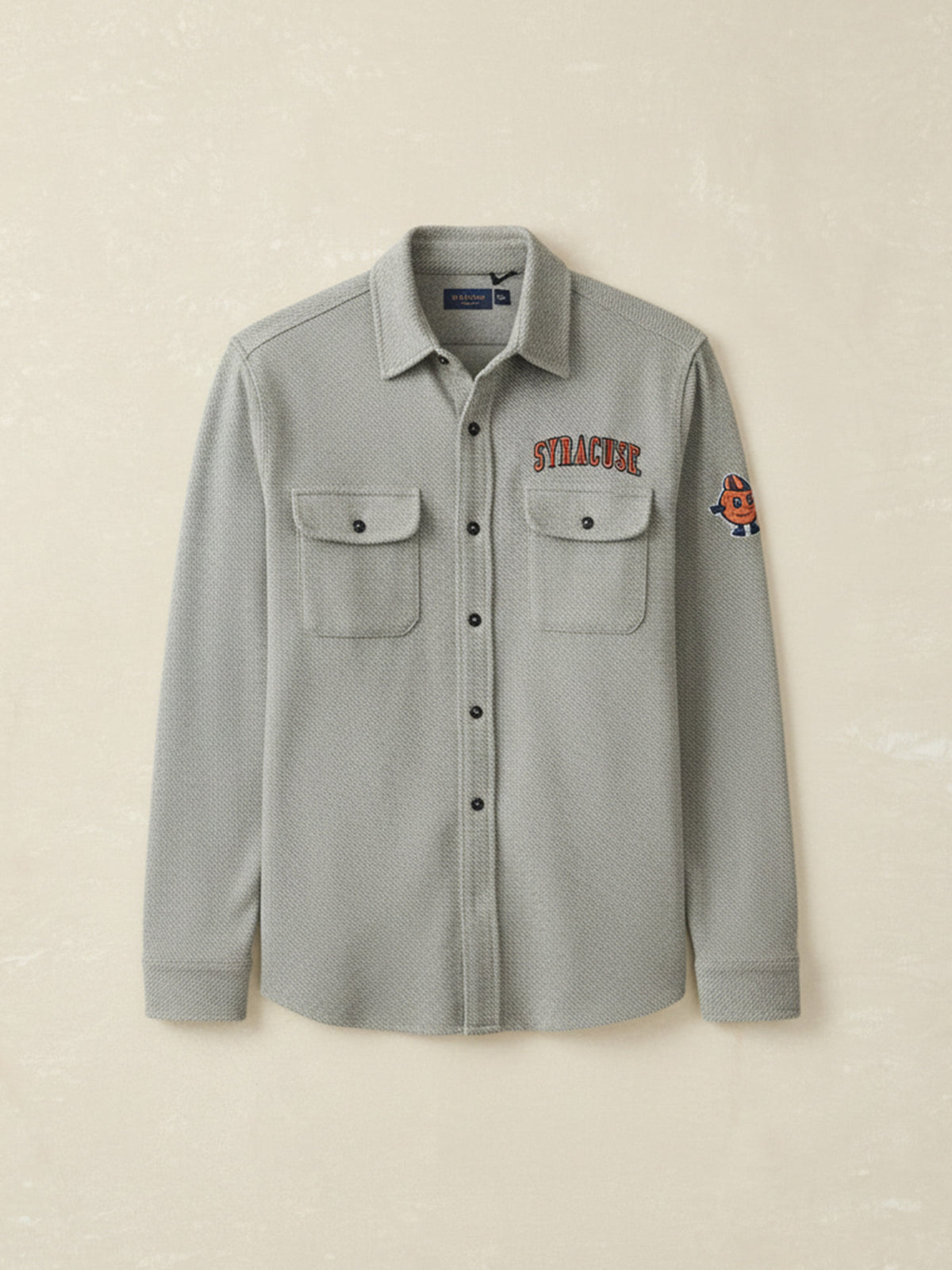 Syracuse University Legend Sweater Shirt - Fossil Grey Twill