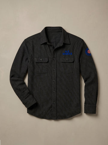 NY Knicks Legend Sweater Shirt - Heathered Black Twill