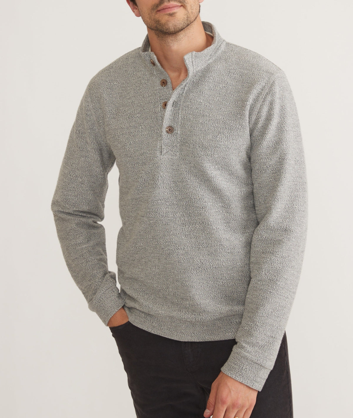 Clayton Textured Pullover