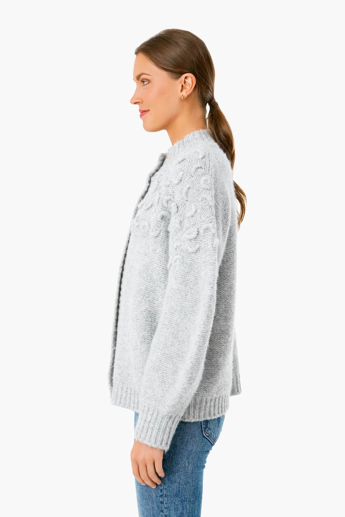 Dove Grey Cusco Cardigan