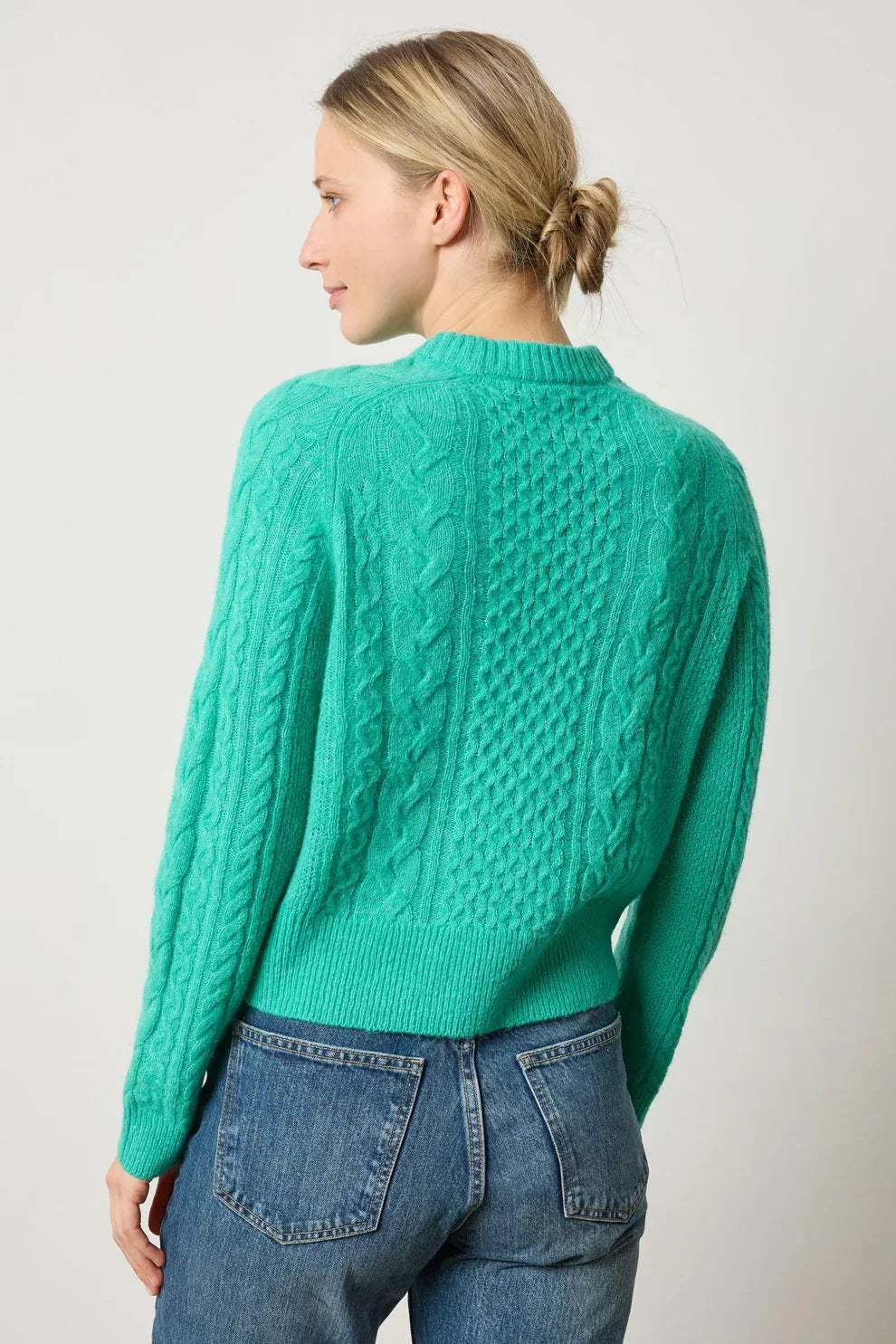 MIXED STITCH PULLOVER