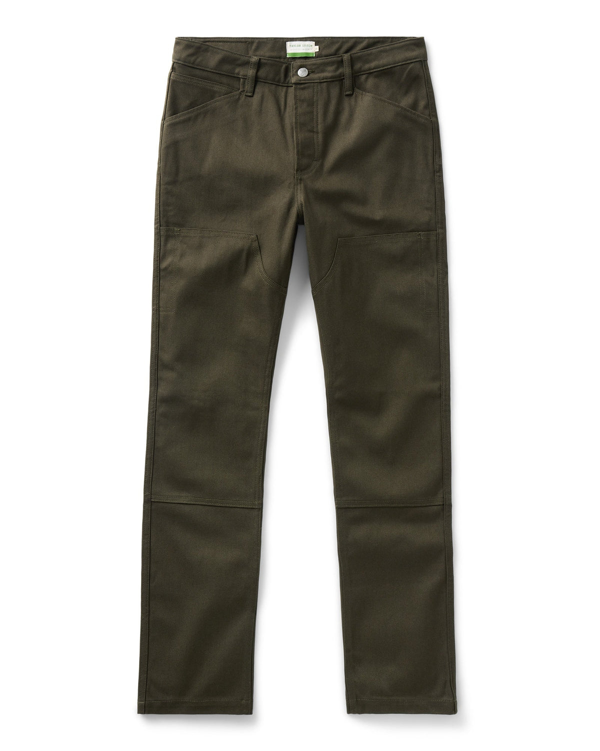 The Good Acre Chore Pant in Olive Canvas