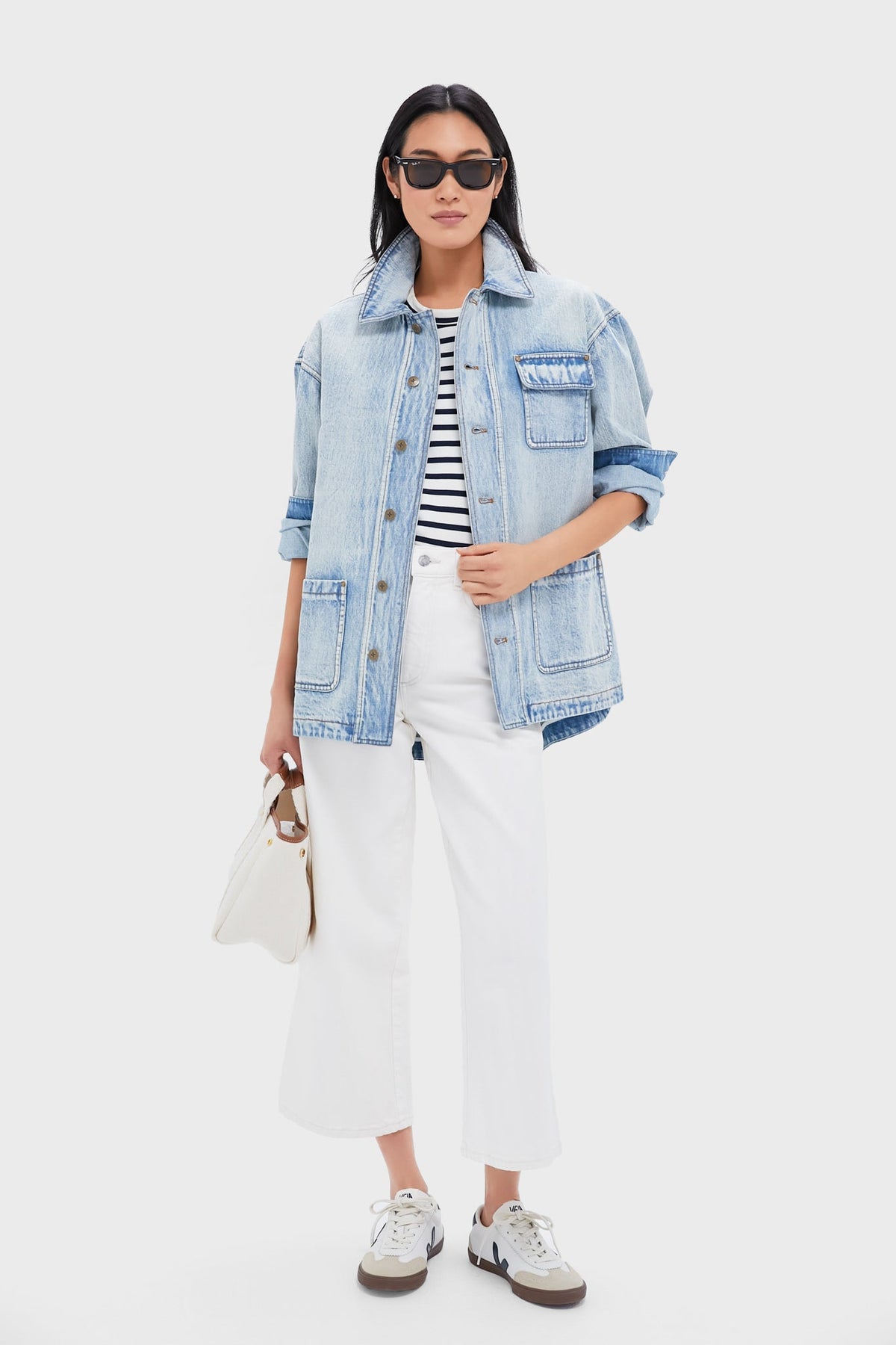 Light Wash Denim Reese Barn Jacket
