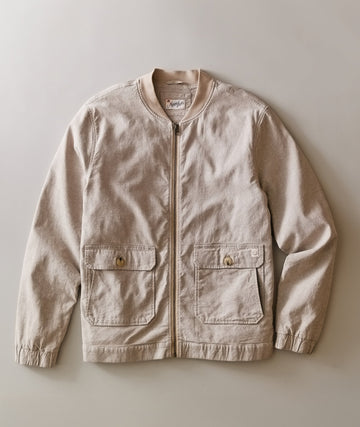 Hemp Bomber Jacket