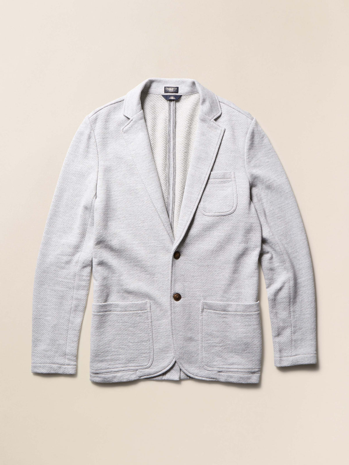 Inlet Knit Blazer (Tall) - Heather Grey