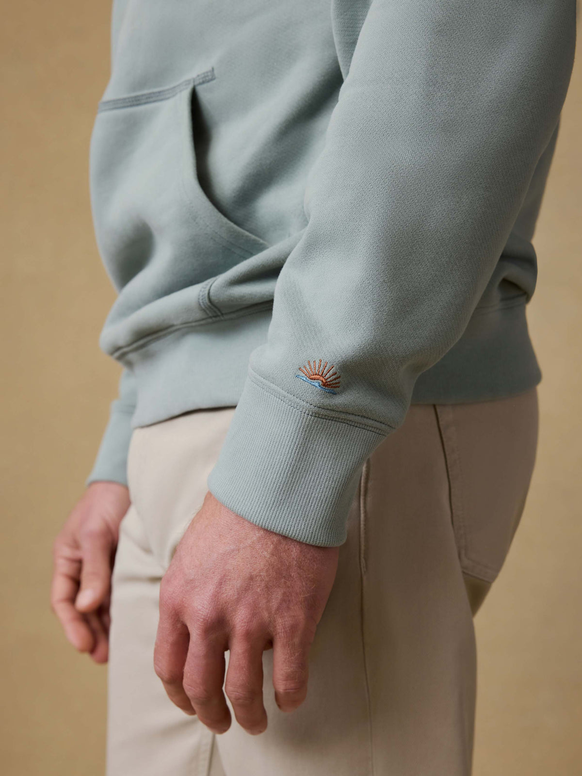 High Standard Fleece Hoodie - Aspen Green