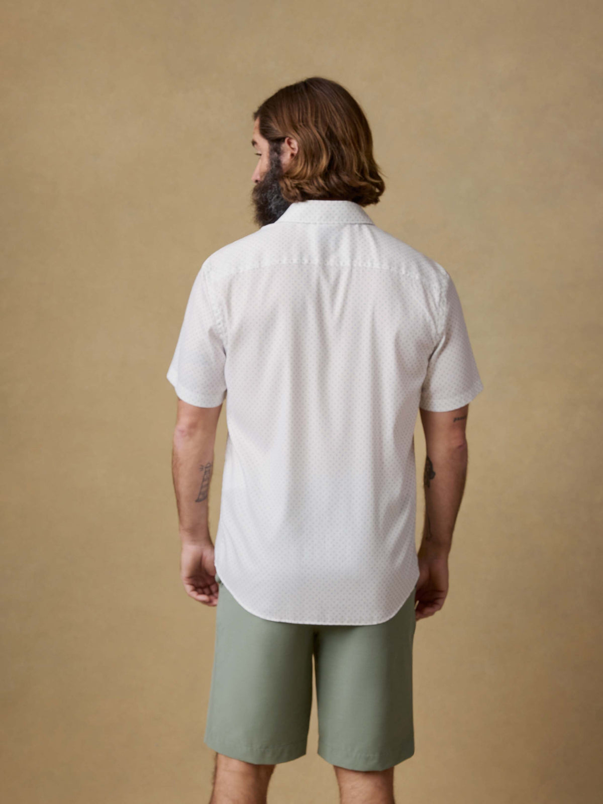 Short-Sleeve Movement Monterey Shirt - Mist Sunburst