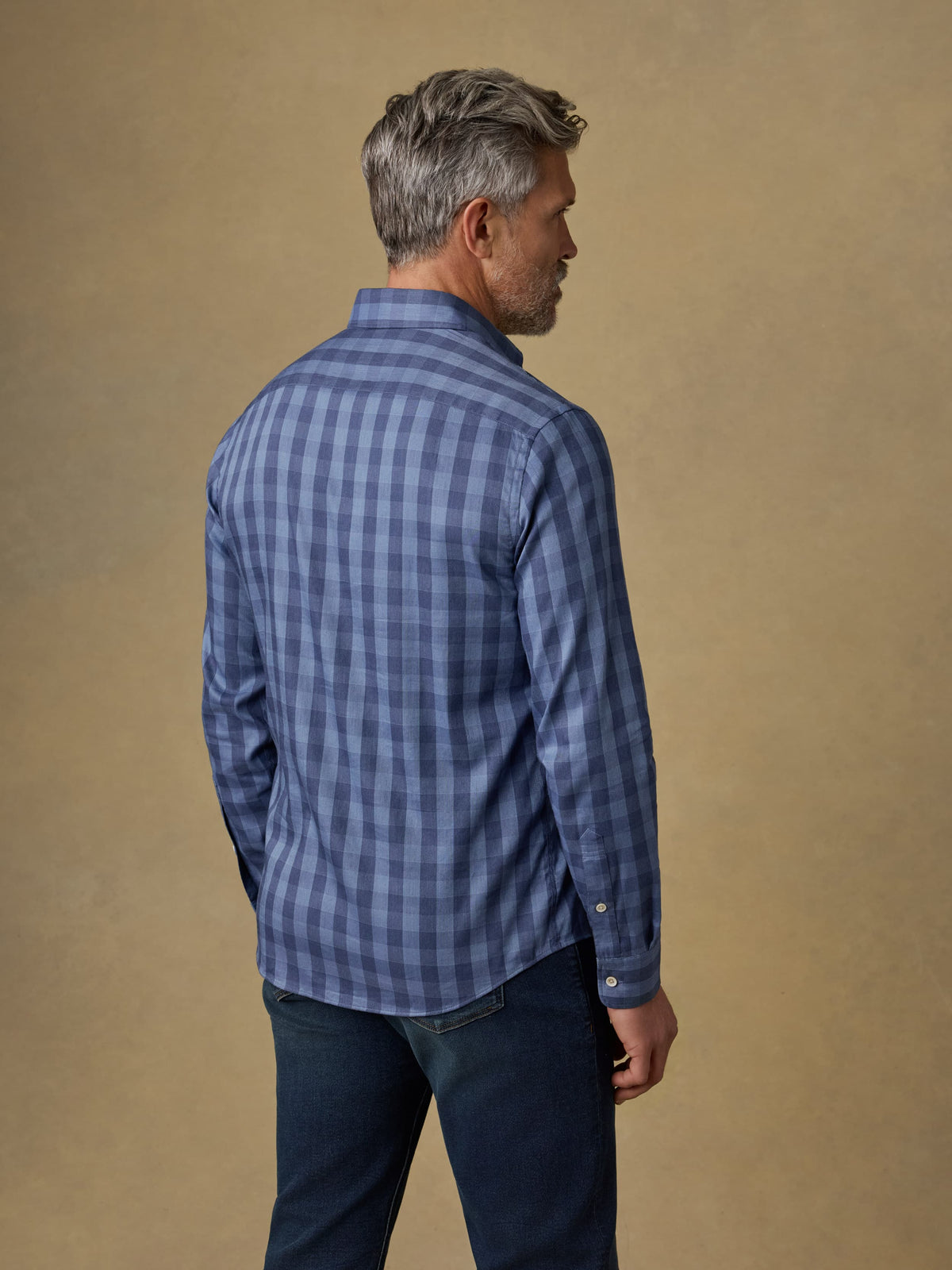 Movement Monterey Shirt - Navy Tide Check