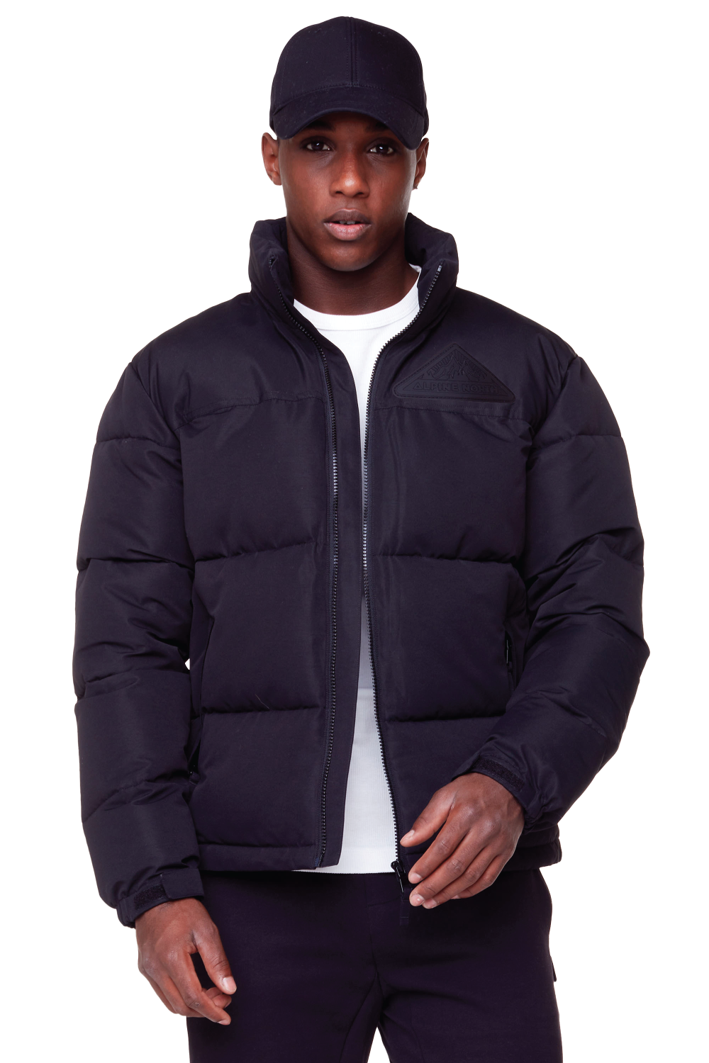 TUKTUT | MEN'S VEGAN DOWN (RECYCLED) PUFFER JACKET, BLACK