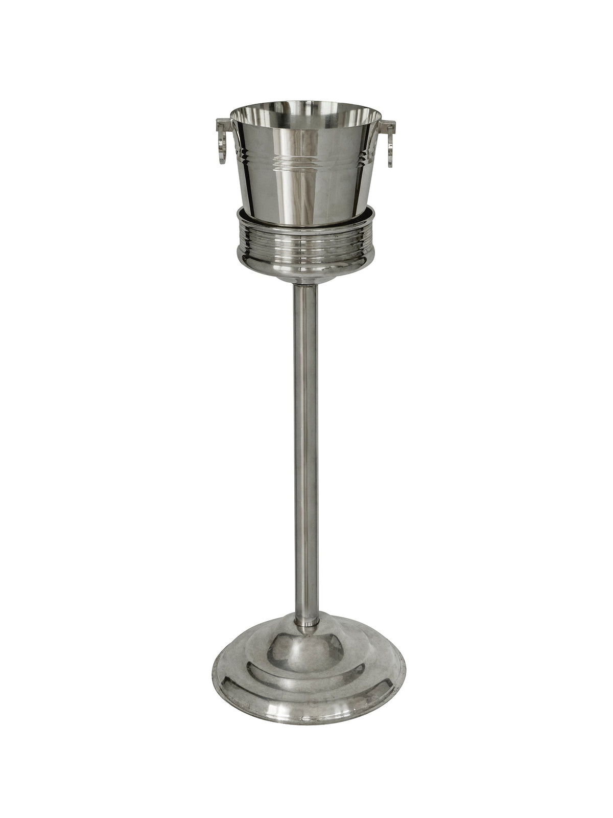 Vintage 1900 Silver Plate French Champagne Stand