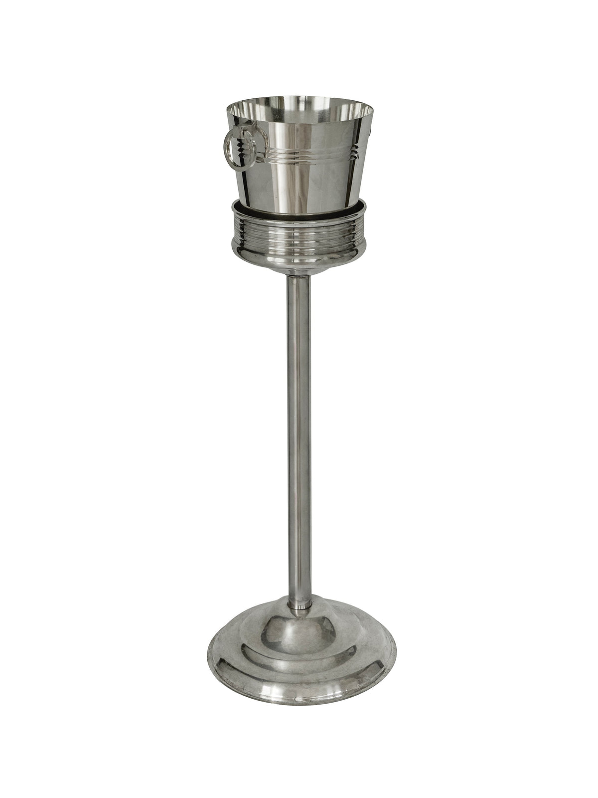 Vintage 1900 Silver Plate French Champagne Stand